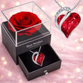 Collier Cœur Rouge Cristal – Cadeau Romantique Femme Bijou Amour Saint-Valentin - SoulRing